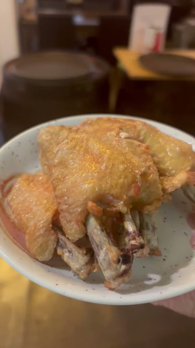 名物 パリッパリ手羽から